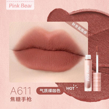 PINK BEAR Pink Cowboy Matte Lip Mud PB019 - Chic Decent