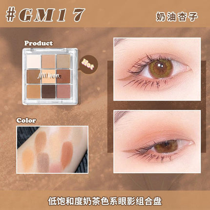 【NEW AM】JILL LEEN Mini Eyeshadow Palette JL003 - Chic Decent