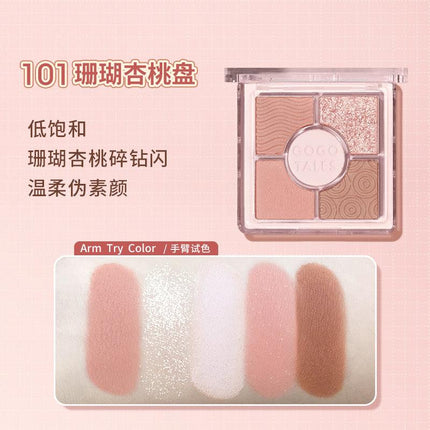 GOGO TALES Pocket Magic Eyeshadow Palette GT311 - Chic Decent