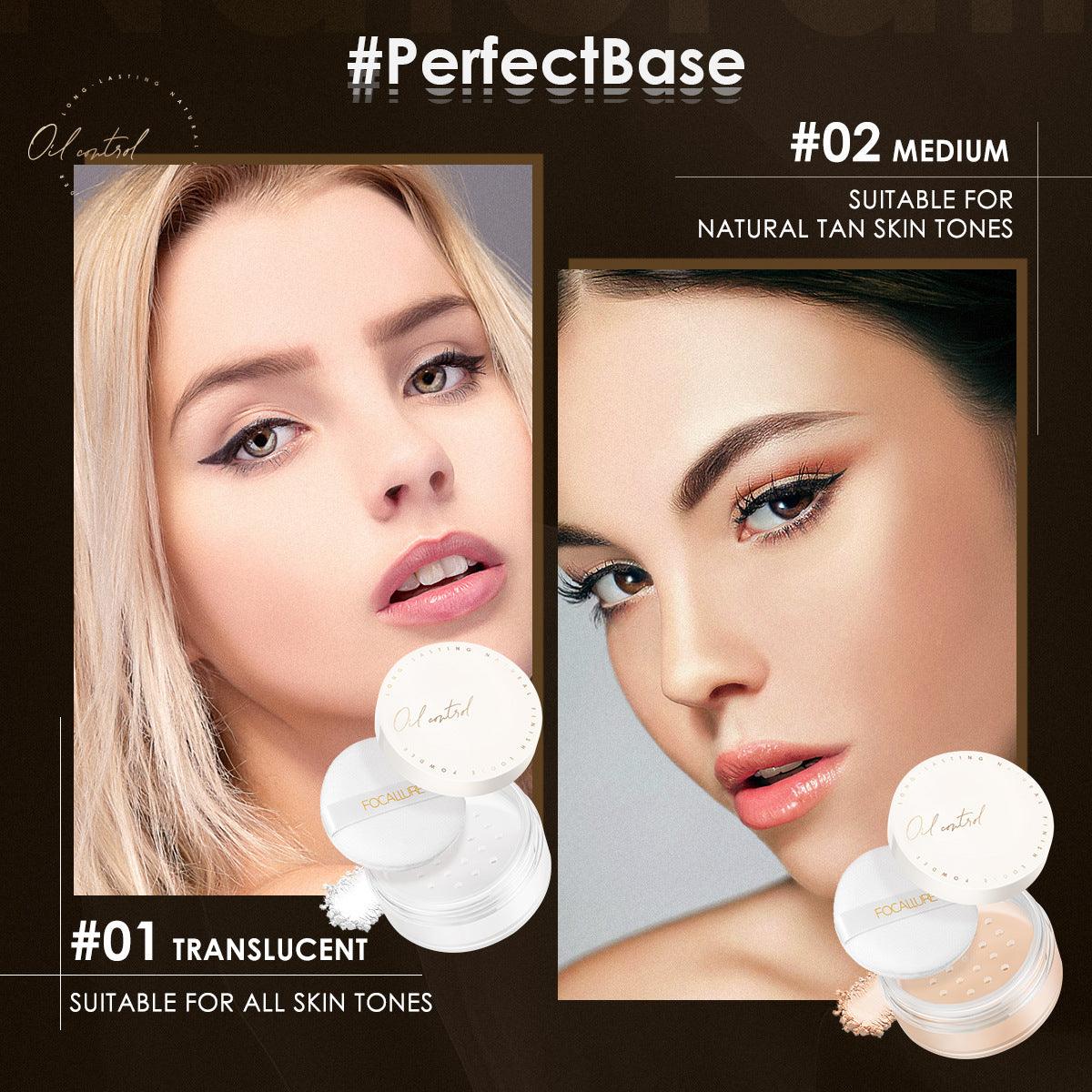 Focallure Oil Control Loose Powder FA201 - Chic Decent