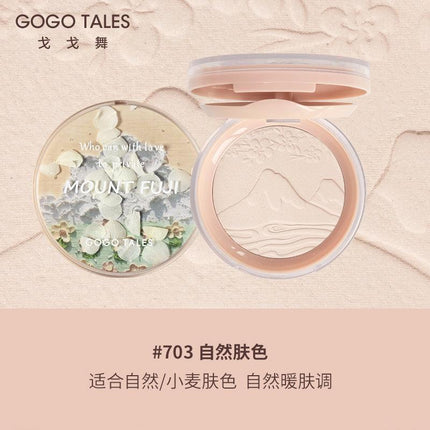 GOGO TALES Flower Girl Pressed Powder GT327 - Chic Decent