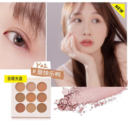 Flortte Duck's Club Eye Palette 9Color - Chic Decent