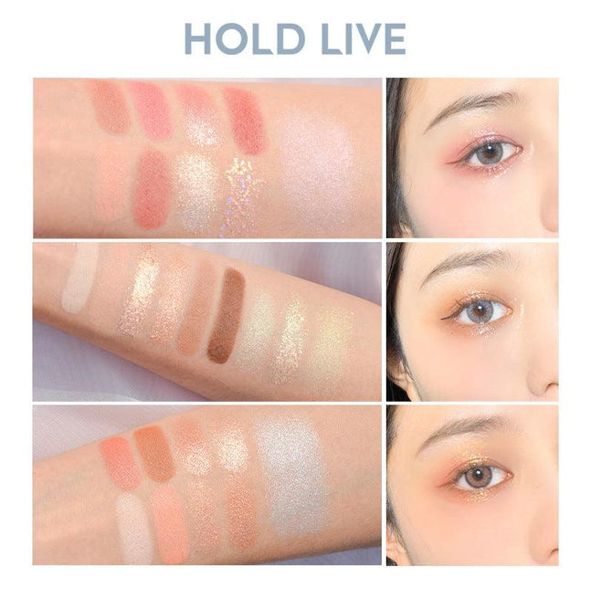 HOLDLIVE Soft Cute Fog Eyeshadow Eye Palette HL484 - Chic Decent