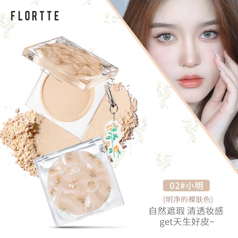 Flortte Nice To Meet Chu Pressed Powder FLT051 - Chic Decent