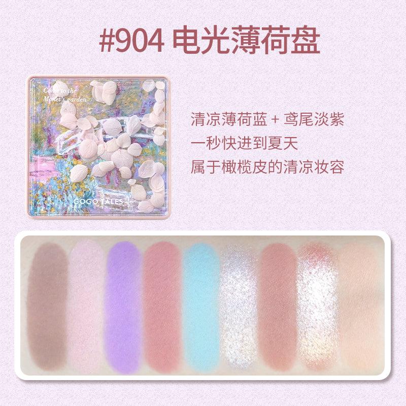 【NEW 909】GOGO TALES Secret Garden Eyeshadow Palette GT289 - Chic Decent