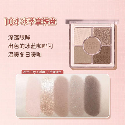 GOGO TALES Pocket Magic Eyeshadow Palette GT311 - Chic Decent