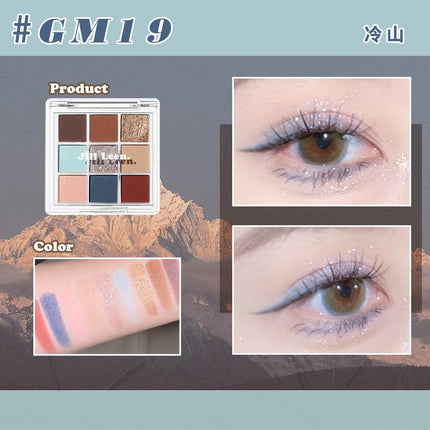 【NEW AM】JILL LEEN Mini Eyeshadow Palette JL003 - Chic Decent