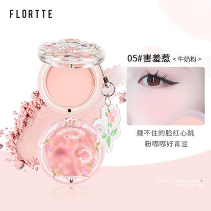 Flortte Nice To Meet Chu Blush Powder FLT0F9 - Chic Decent