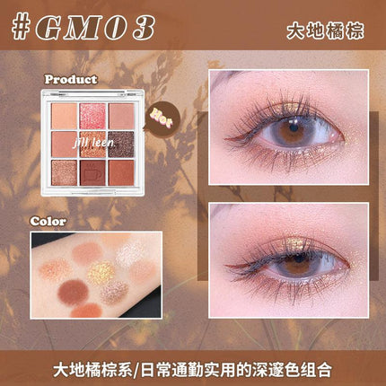 【NEW AM】JILL LEEN Mini Eyeshadow Palette JL003 - Chic Decent