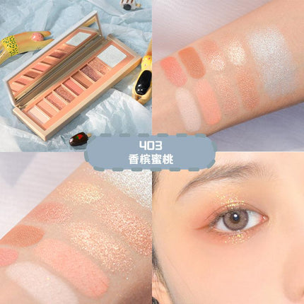 HOLDLIVE Soft Cute Fog Eyeshadow Eye Palette HL484 - Chic Decent