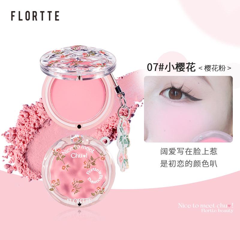 Flortte Nice To Meet Chu Blush Powder FLT0F9 - Chic Decent