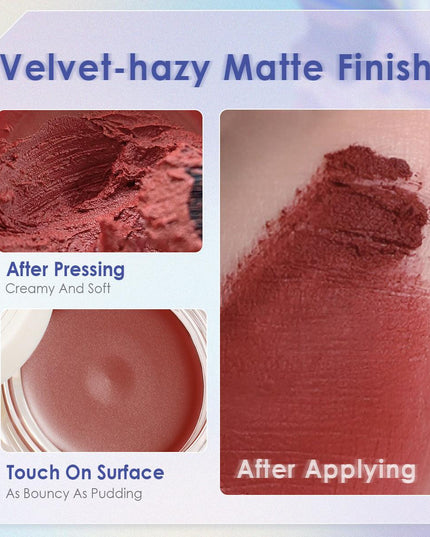Focallure Velvet Hazy Matte Cheek and Lip Mud FA266 - Chic Decent