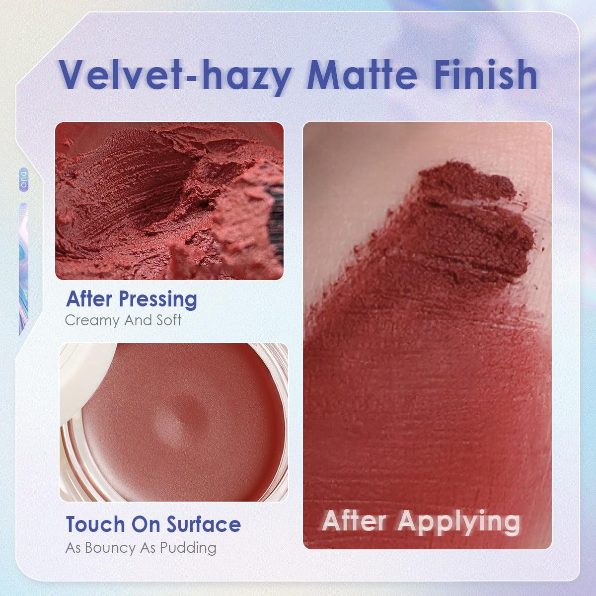 Focallure Velvet Hazy Matte Cheek and Lip Mud FA266 - Chic Decent