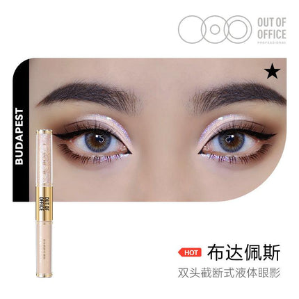 OUTOFOFFICE Double Ends Liquid Eyeshadow OOO014 - Chic Decent