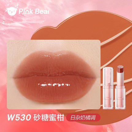 【NEW W】PINK BEAR Milk Fluff Lipstick PB022 - Chic Decent