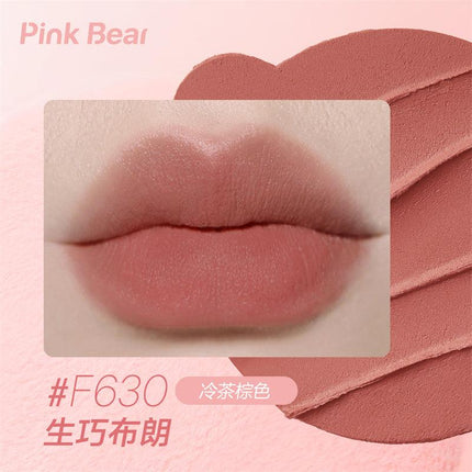 【NEW W】PINK BEAR Milk Fluff Lipstick PB022 - Chic Decent