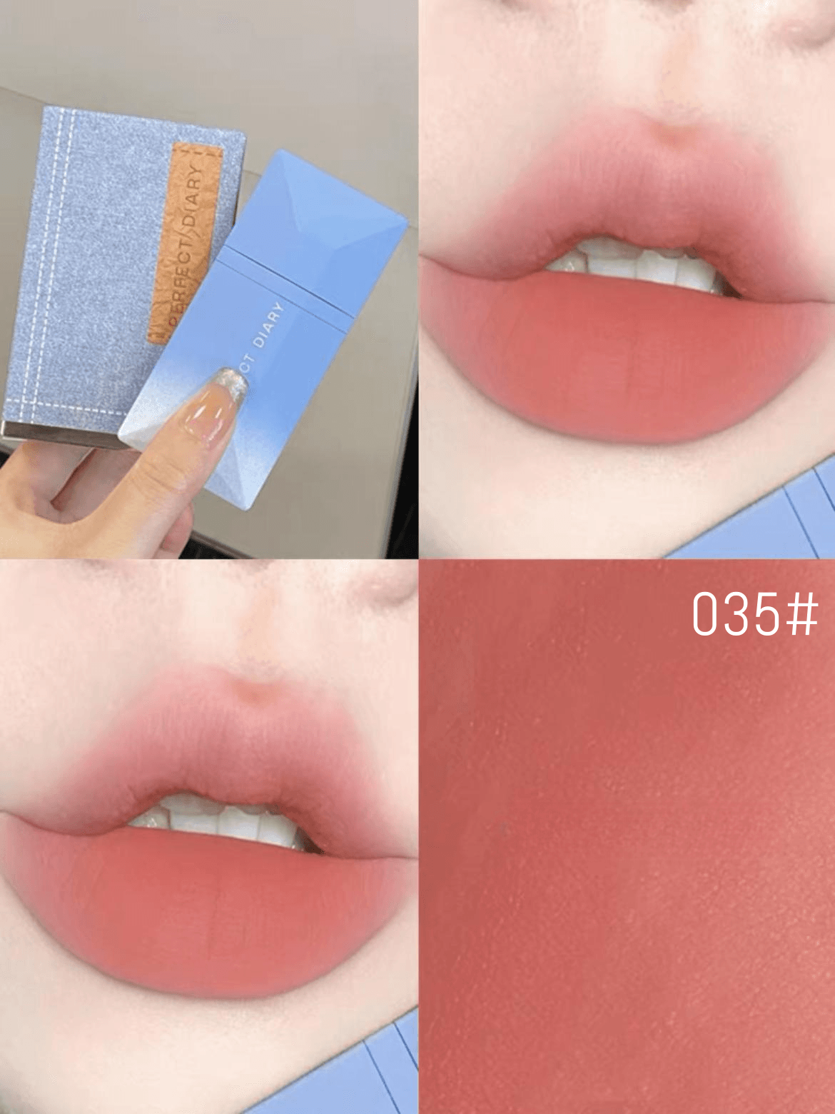 Perfect Diary Denim Weightless Velvet Lip Stain PD039 - Chic Decent