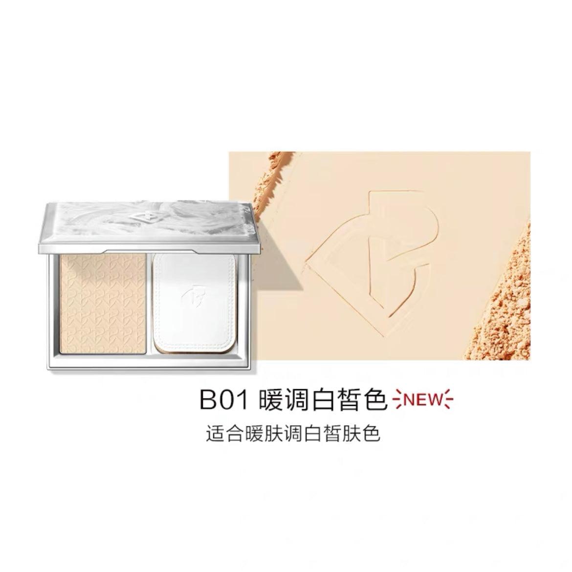 Perfect Diary Silky Featherweight Pressed Powder Compact Powder PD013 - Chic Decent