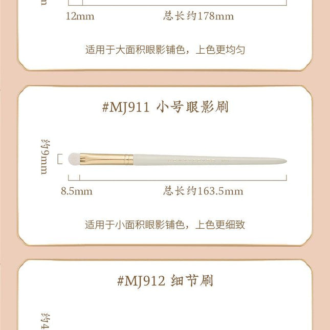 Rownyeon Bique Design Makeup Brush 14-in-Set RY010 - Chic Decent