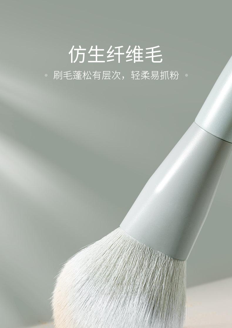 Rownyeon Jade Porcelain Portable Makeup Brush 13-in-Set RY008 - Chic Decent