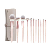 Rownyeon Misty Peach Makeup Brush 11-in-Set RY013 - Chic Decent