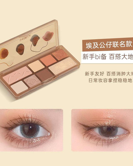 Shedella Eight Colors Eyeshadow Palette SDL05 - Chic Decent