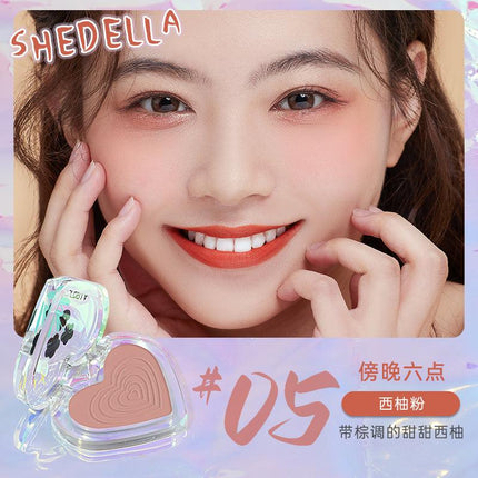 Shedella Heart Blusher SDL07 - Chic Decent