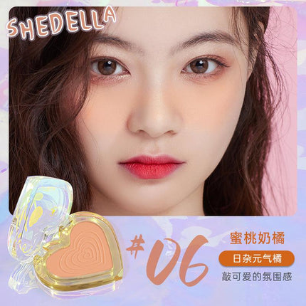 Shedella Heart Blusher SDL07 - Chic Decent