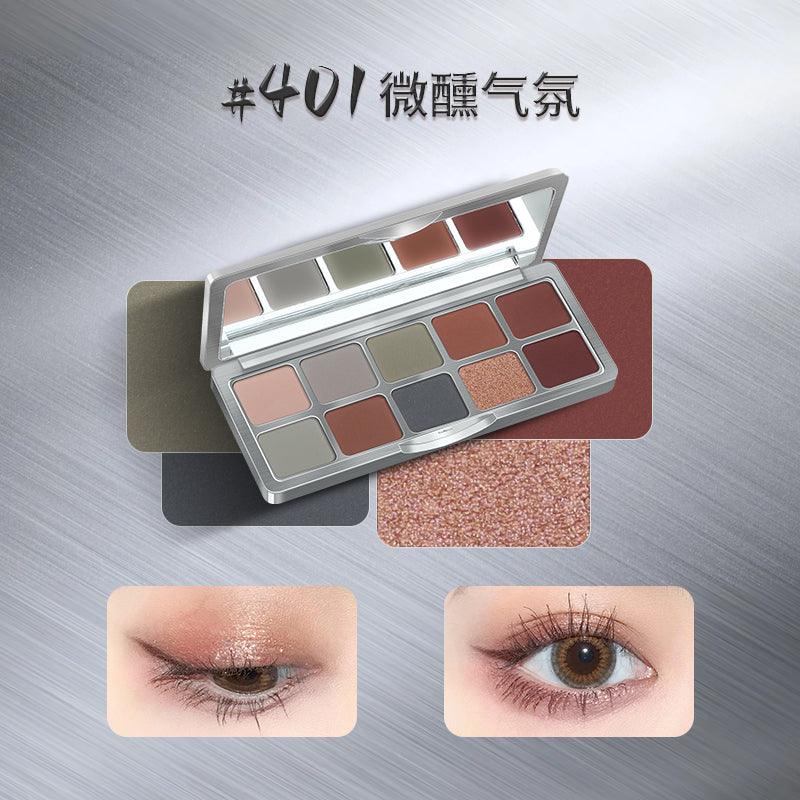 【NEW 701-901】Shedella Ten Colors Eyeshadow Palette SLD08 - Chic Decent