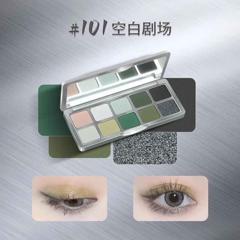 【NEW 701-901】Shedella Ten Colors Eyeshadow Palette SLD08 - Chic Decent