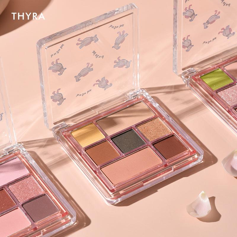 Thyra Bugubu 7 Colors Eyeshadow Palette THY009 - Chic Decent