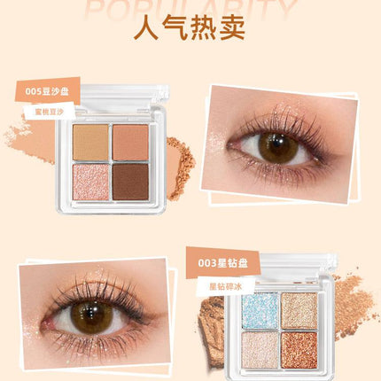 UKISS Starry Fields 4-Colors Eyeshadow UKS013 - Chic Decent