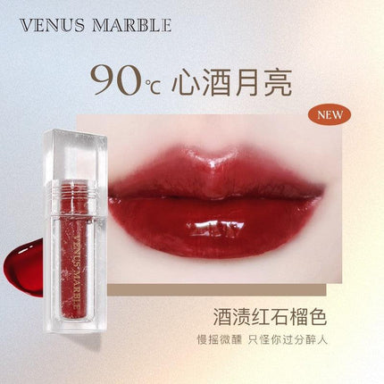 【NEW 20° 77°】VENUS MARBLE Iceland Spar Series Crystal Lipgloss VM009 - Chic Decent