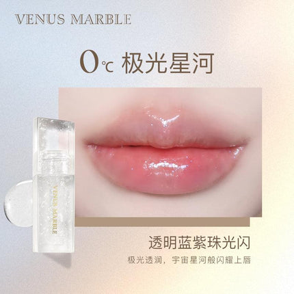 【NEW 20° 77°】VENUS MARBLE Iceland Spar Series Crystal Lipgloss VM009 - Chic Decent