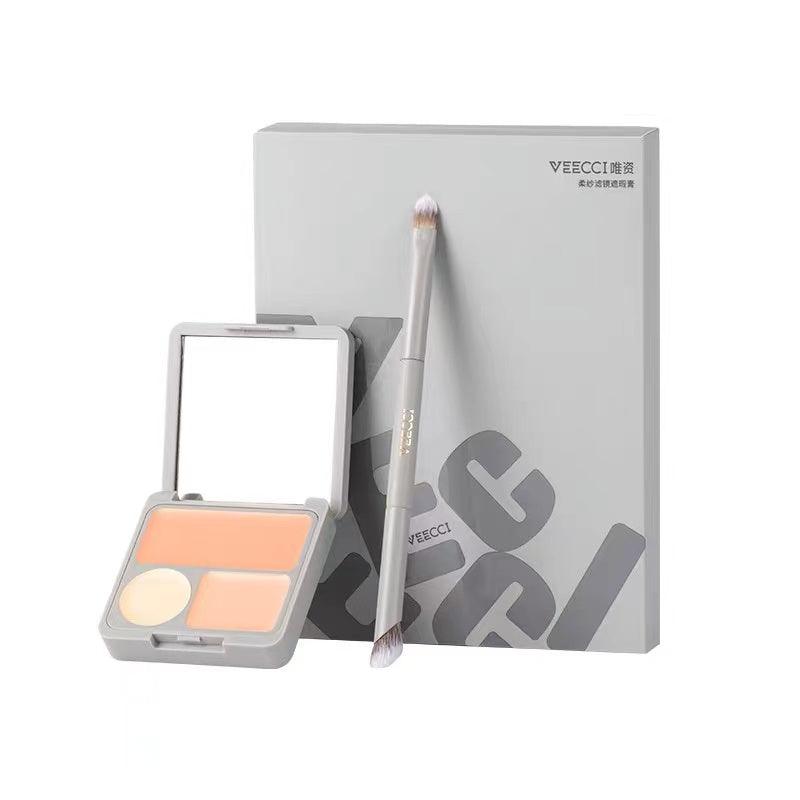 Veecci Three-Color Concealer Foundation VC005 - Chic Decent