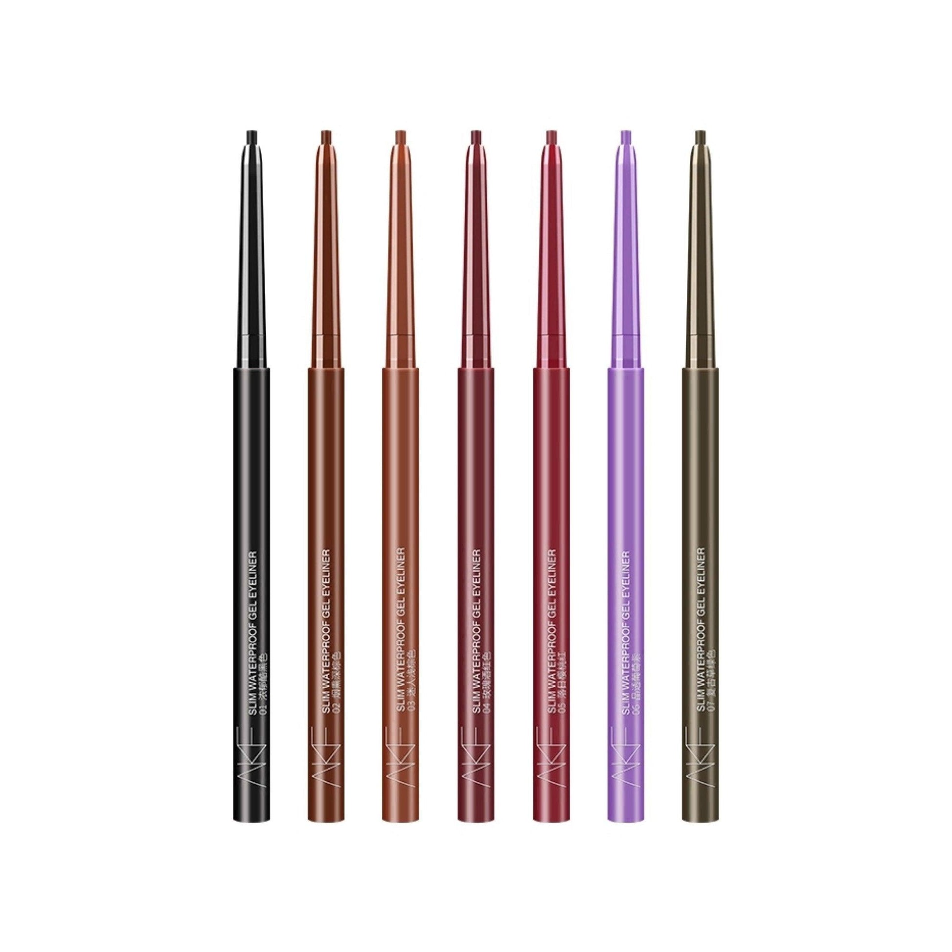 AKF Slim Waterproof Gel Eyeliner AKF004 - Chic Decent