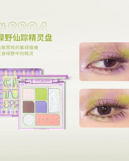 【NEW #06】Chioture Multi Color Eyeshadow Palette COT025 - Chic Decent