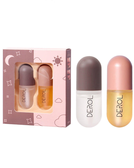 DEROL Day and Night Double Effect Lip Plummer Coffret DR888 - Chic Decent