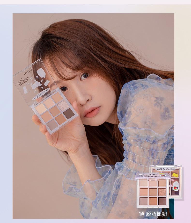 FLORTTE Flower Variety Store 9 Color Eyeshadow FLT036 - Chic Decent