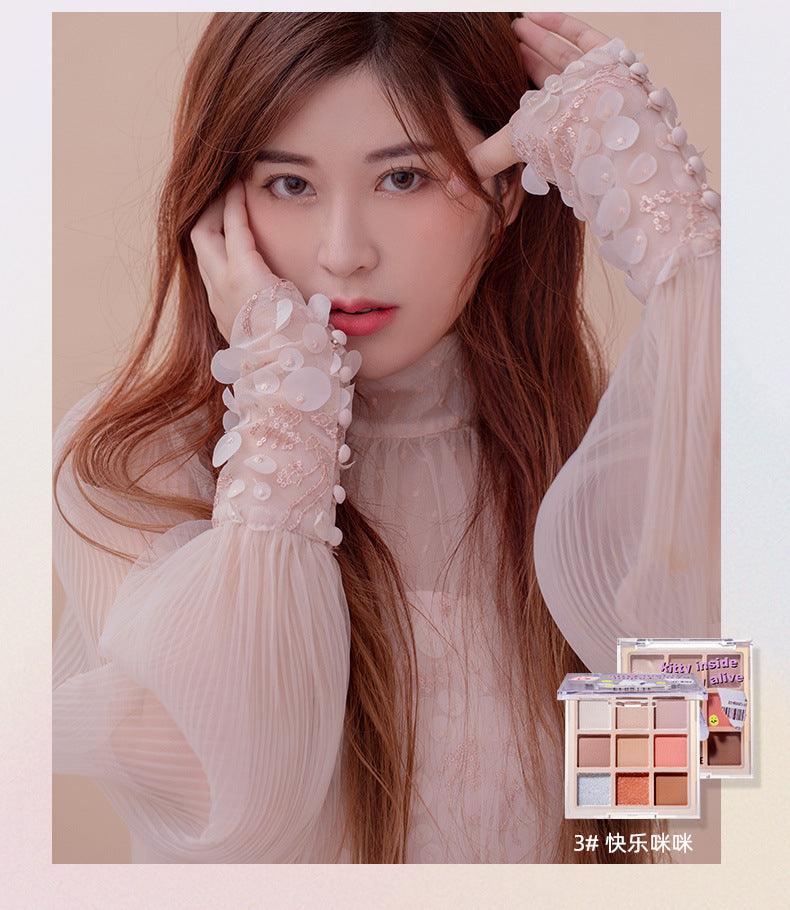 FLORTTE Flower Variety Store 9 Color Eyeshadow FLT036 - Chic Decent
