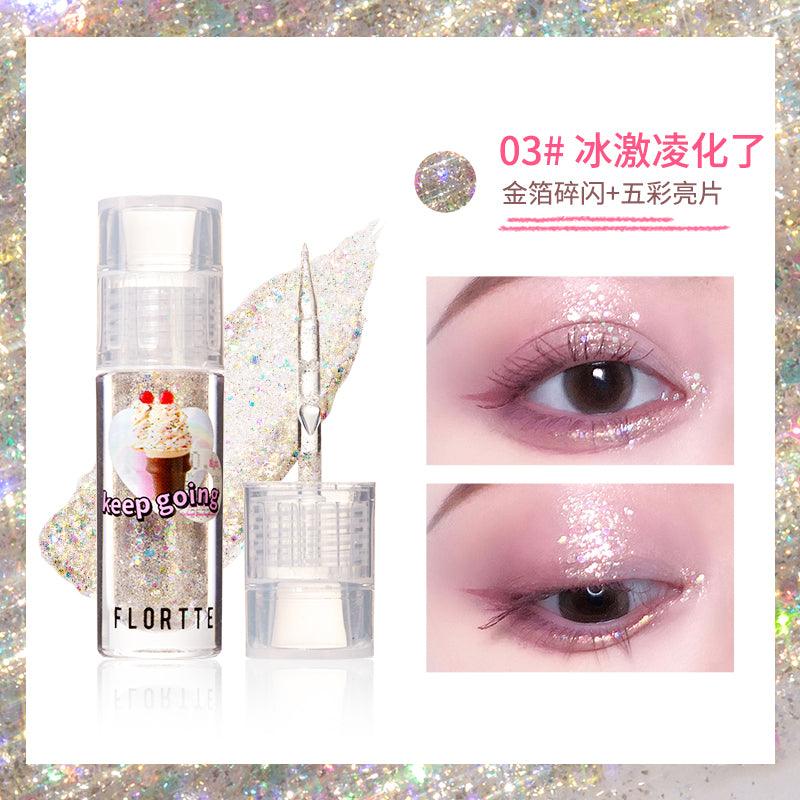 Flortte Liquid Eyeshadow FLT033 - Chic Decent