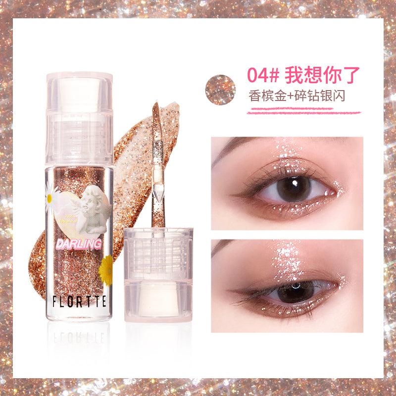 Liquid Glitter Eyeshadow Eyeliner #01 +#04