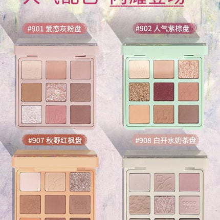 【NEW 909】GOGO TALES Secret Garden Eyeshadow Palette GT289 - Chic Decent