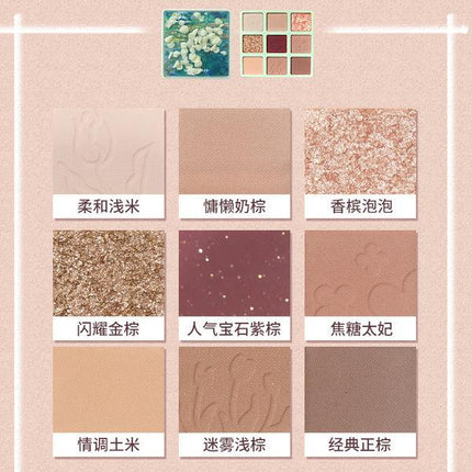 【NEW 909】GOGO TALES Secret Garden Eyeshadow Palette GT289 - Chic Decent