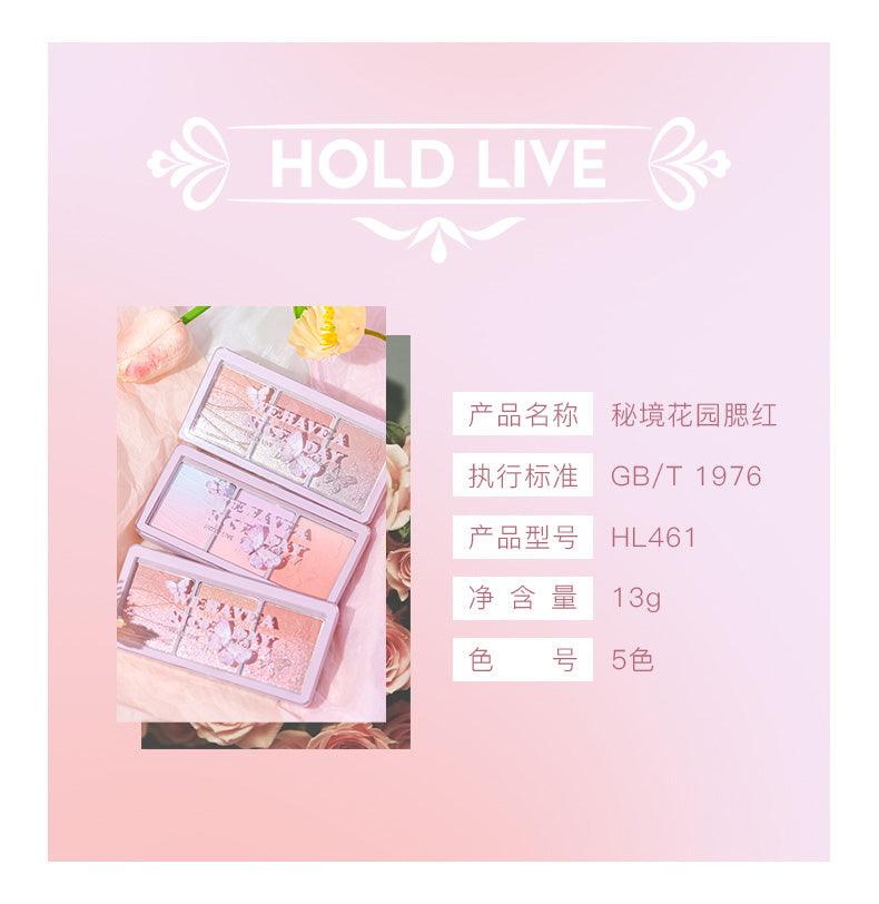 【NEW! 106】HOLDLIVE Secret Garden Blush HL461 - Chic Decent