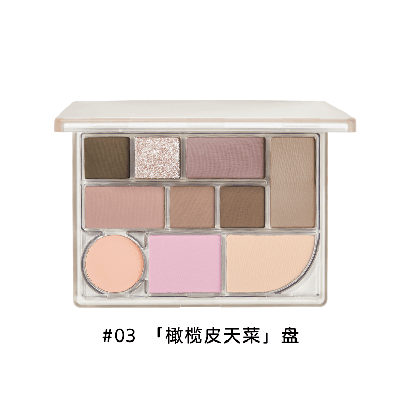 【NEW 03# 04#】Judydoll 10 Shade Makeup Palette JD113 - Chic Decent