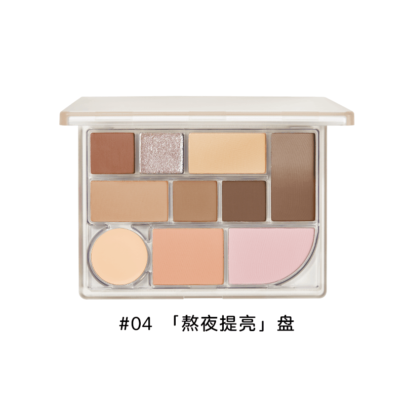 【NEW 03# 04#】Judydoll 10 Shade Makeup Palette JD113 - Chic Decent