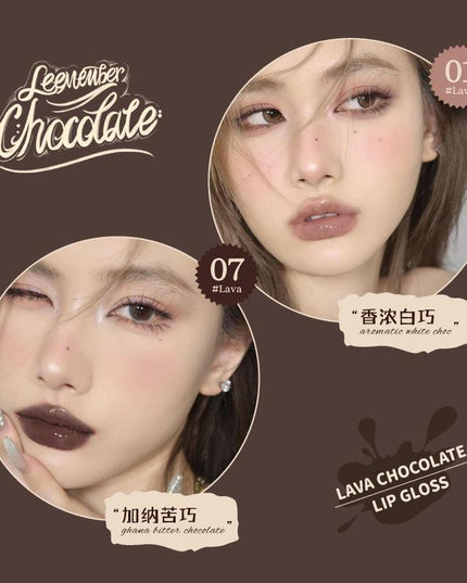 【NEW 08-14】LEEMEMBER Lava Chocolate Lip Gloss LM009 - Chic Decent