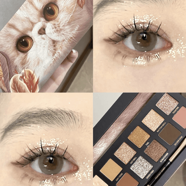 【NEW! Leopard】Perfect Diary Highly Pigmented Explorer Eyeshadow Palette PD003 - Chic Decent