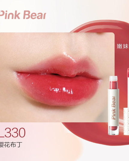 PINK BEAR Dazzle Light Liquid Lip Tint PB001 - Chic Decent
